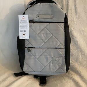 Lug Hopper Shorty Backpack Black and Silver